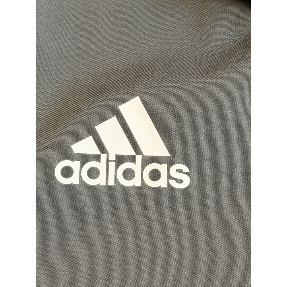 Adidas Tiro 21 Women's Hooded Soccer Windbreaker Track Jacket Gray L NWT - Picture 6 of 6
